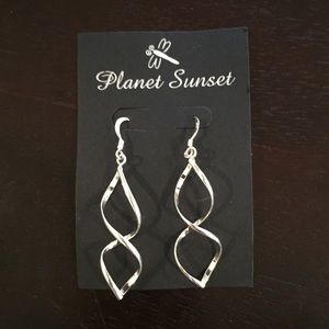 Planet Sunset Sterling Silver earrings